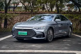 实测亏电油耗3.78L/100km！比亚迪汉DM-i有点东西图片