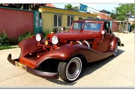 东北62岁大哥，8年花费26万造木头跑车，跑得比奇瑞QQ都快图片