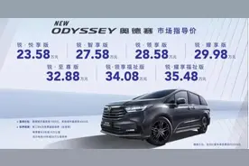 全新奥德赛焕新上市！23.58-35.48万元！全系多款配置如何选择！图片
