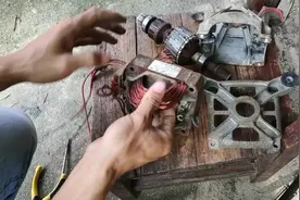 一台洗衣机卖给收废品的给30块，把电机拆开称下铜线能有多少？视频封面