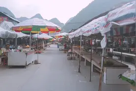 广西隆安县都结乡，一个大山“脚下”的农贸市场。视频封面