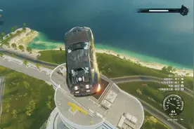 正当防卫4：喷气式飞行跑车特技！绝对秀爆！