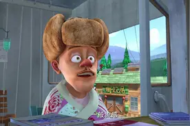 光头强以为自己得了禽流感，急忙跑到医院，结果只是普通的感冒。