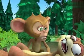 熊出没：光头强的脚丫是有多臭，吉吉闻了一下晕了过去，笑屎我了视频封面