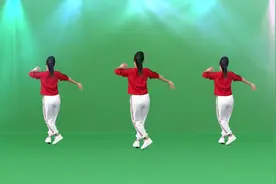 舞之美广场舞, 《甜甜甜》, 背面演示 完整版,一看就会，简单易学