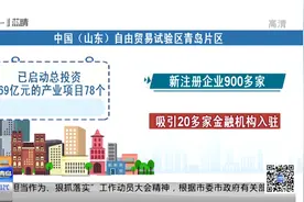 山东自贸试验区青岛片区新注册企业900多家，启动总投资869亿元视频封面