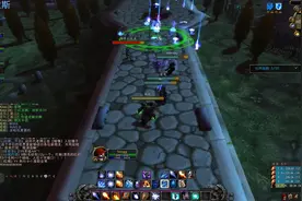 魔兽世界怀旧服，法师血色墓地AA队，练级太效率，战士都要看哭了视频封面