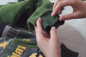 衣服袖口磨破了？50岁裁缝教你2种修复方法，一看就会