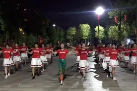 大众健身恰恰4步舞《走天涯》每晚坚持，15天瘦身变美成气质女神