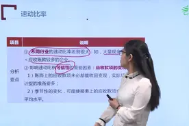 财管速动比率是什么意思？
