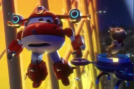 超级飞侠7：上百个无人机在空中展示秀，广州也很有钱呢视频封面