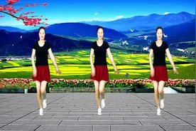 广场舞精选《红山果》简单好看，一学就会跳的一支舞！