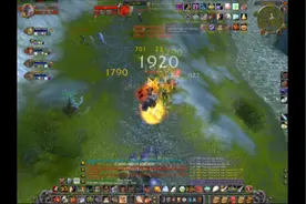 魔兽世界怀旧，高阶督军战士战场，暴击加上剑专，神一般的存在