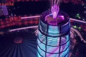 郑州大玉米灯光秀 欢迎大家来郑州走一走