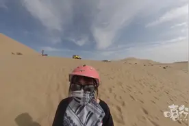 自驾游到敦煌，鸣沙山120元体验沙漠摩托，看你们蚂蚁森林种的树视频封面