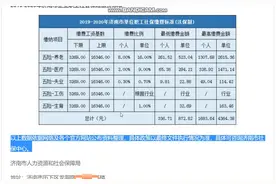 最新公布：2019-2020年度济南市社保缴费比例及缴费基数视频封面