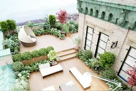 在屋顶建花园是怎样的神仙体验？这屋顶花园的设计方法，一看就会图片
