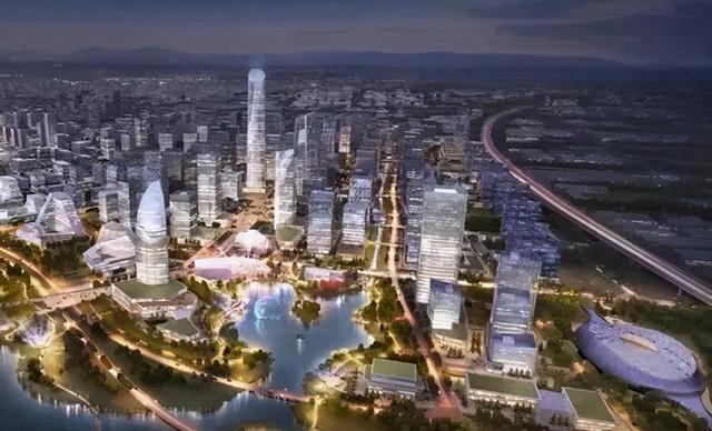 杭州湾新区位置规划，东南西北方向区位体系