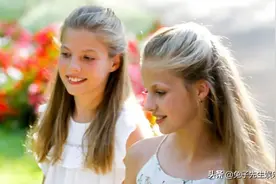 15岁西班牙大公主陷入争议，被王后霸气护住，未来女王必须得清白图片