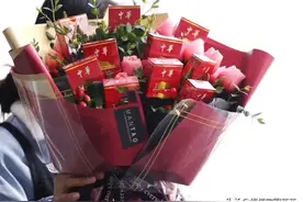 父亲节花束 给你们最大的惊喜图片