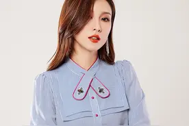 几款刺绣气质雪纺衫，年轻妈妈穿起来气质不俗图片