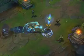 LOL：拳头开窍了，技能配色改了，这才像T2皮肤的炫彩图片