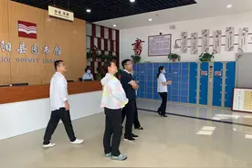 渭南市文化和旅游局局长常伟调研合阳县公共文化服务体系建设工作图片