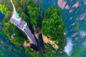 全球最高的户外电梯：投资1.8亿底部全透明，66秒能垂直提升335米图片