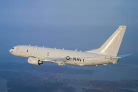 P-8A这样一款战力倍增器，使用的反舰导弹是亚音速的鱼叉反舰导弹图片
