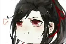 魔道祖师情侣头像，太可爱啦!图片