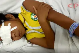 9岁女孩从学校回来，满脸都是血！她说：老师打的图片