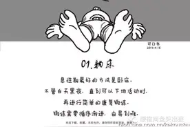 「医学科普」腰椎间盘突出康复锻炼操（漫画原创）图片