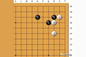 常见定式分享：小目小飞挂托角图片