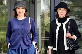 这位65岁奶奶真会穿，颜值普通身材一般，却凭借穿搭圈粉无数图片