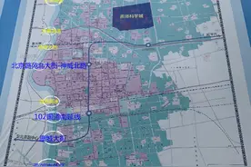 燕郊城区规划公示，M22+M6+N条进京路网，别当真！图片