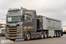 驾驶室加长1米，内饰超豪华，这台斯堪尼亚S730卡车改装的真牛图片