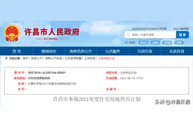 103宗地！许昌市本级2021年度住宅用地供应计划出炉图片