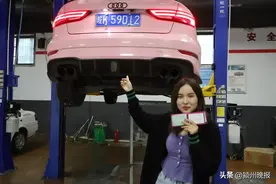女司机非法改装车辆“炸街”炫酷被处罚！交警提醒：酷炫需有度，违法必严查图片
