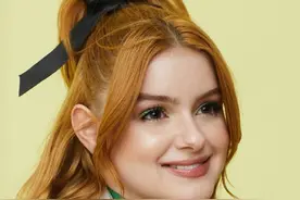 阿芮尔·温特新写真来袭，一袭西装干练十足，二姐瘦了图片