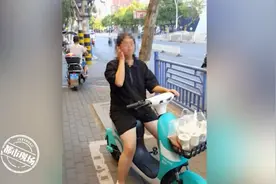 危险危险危险！新余2名女子“花式”骑共享电动车，被全程记录了图片