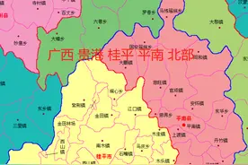 贵港桂平市26镇、平南县19镇的变迁：人口、土地、工业…基本统计图片