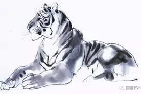 《最全的画虎技法收集》图片
