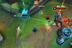 英雄联盟手游：操作有点难受的几人，手搓很难避免图片