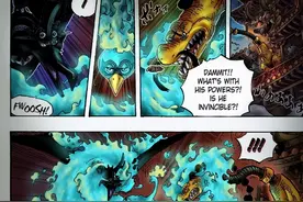 海贼王1006话：马尔科人兽形态曝光，一人独战两位三灾图片