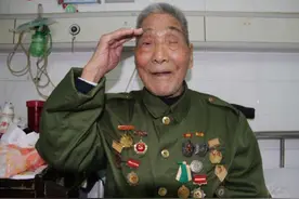 101岁"马红军":14岁长征，因伤留贵州80多年，1978年才与家人团聚图片