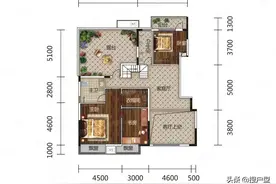 280平米奢华空中别墅，6个豪华卧室，还有挑空客厅、超级露台图片