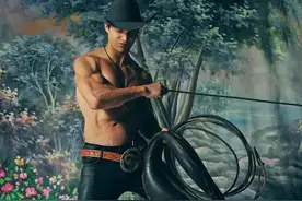 《真人快打》的肌肉武僧，34岁却拥有劲爆身材，出场就吸足了眼球图片