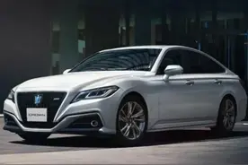 新一代丰田皇冠将引入国内，车长超5米，搭载3.5L V6发动机图片