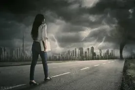 如果一个男人坚决的离开你，你是挽留还是成全？我劝你放手图片