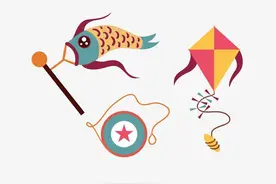 锦鲤旗是中国的，凭啥我们不能用？男子举鲤鱼旗，被过路大姐制止图片